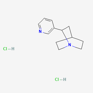 molecular formula C12H18Cl2N2 B610496 RJR 2429 dihydrochloride CAS No. 1021418-53-0