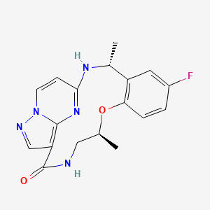 molecular formula C18H18FN5O2 B610555 Repotrectinib CAS No. 1802220-02-5
