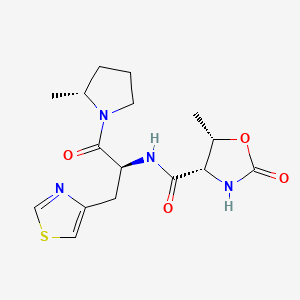 molecular formula C17H24N4O4S B610565 Rovatirelin CAS No. 204386-76-5