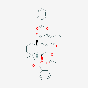 molecular formula C36H38O8 B610568 Roy-Bz CAS No. 1246304-91-5