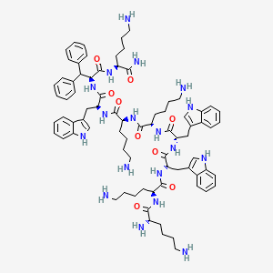 molecular formula C78H106N18O9 B610606 LTX-315 CAS No. 1345407-05-7
