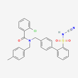 molecular formula C29H24ClN3O3S B610618 S0859 CAS No. 1019331-10-2