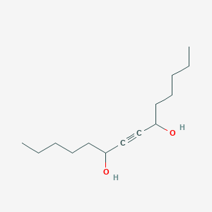 molecular formula C14H26O2 B061063 7-Tetradecyn-6,9-diol CAS No. 174064-00-7