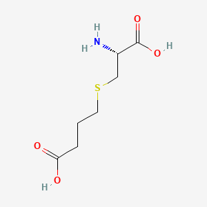 molecular formula C7H13NO4S B610632 S-(3-Carboxypropyl)-L-cysteine CAS No. 30845-11-5
