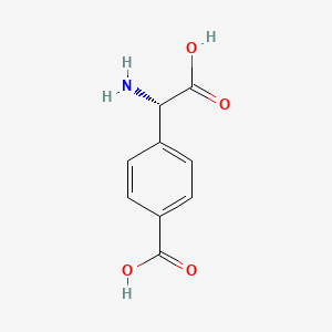 molecular formula C9H9NO4 B610634 (S)-4-carboxyphenylglycine 