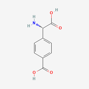 molecular formula C9H9NO4 B610634 (S)-4-羧基苯甘氨酸 CAS No. 134052-73-6