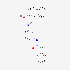 molecular formula C26H22N2O2 B610667 Salermide CAS No. 1105698-15-4