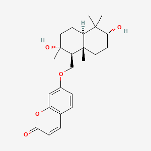 molecular formula C24H32O5 B610672 Samarcandin CAS No. 28699-16-3