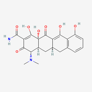 molecular formula C21H22N2O7 B610677 Sancycline CAS No. 808-26-4