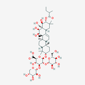 molecular formula C52H84O22 B610679 Saniculoside R-1 CAS No. 204331-80-6