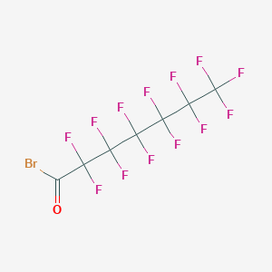 molecular formula C7BrF13O B061071 Perfluoroheptanoyl bromide CAS No. 159623-34-4