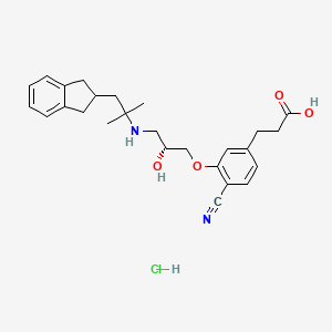 molecular formula C26H33ClN2O4 B610715 SB-423562 hydrochloride CAS No. 351490-72-7