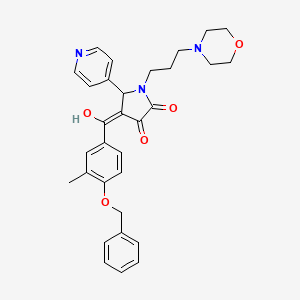 molecular formula C31H33N3O5 B610722 SBC-115076 