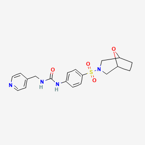 molecular formula C19H22N4O4S B610729 SBI-797812 CAS No. 2237268-08-3