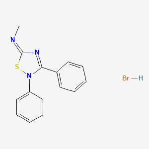 molecular formula C15H14BrN3S B610739 SCH-202676 CAS No. 70375-43-8