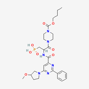 molecular formula C28H39N6O8P B610766 Selatogrel CAS No. 1159500-34-1