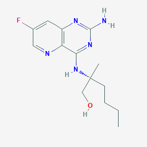 molecular formula C14H20FN5O B610768 Selgantolimod CAS No. 2004677-13-6