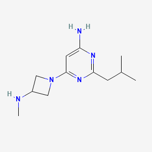 molecular formula C12H21N5 B610769 Seliforant CAS No. 1164115-89-2
