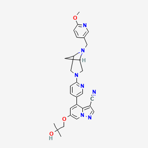 molecular formula C29H31N7O3 B610774 Selpercatinib CAS No. 2152628-33-4