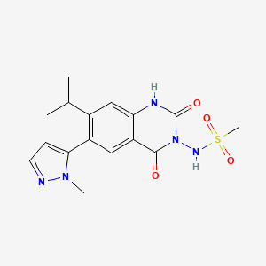 molecular formula C16H19N5O4S B610776 Selurampanel CAS No. 912574-69-7