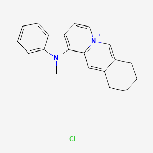 molecular formula C20H19ClN2 B610781 Sempervirine methochloride CAS No. 6484-78-2