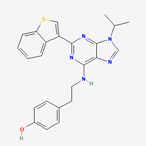 molecular formula C24H23N5OS B610799 Lhd-221 CAS No. 1227633-49-9