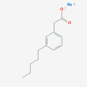 molecular formula C13H17NaO2 B610800 Setogepram sodium CAS No. 1254472-97-3