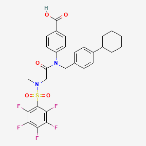 molecular formula C29H27F5N2O5S B610820 SH-4-54 