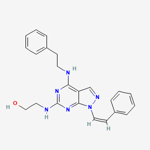 molecular formula C23H24N6O B610833 SI113 CAS No. 1392816-46-4