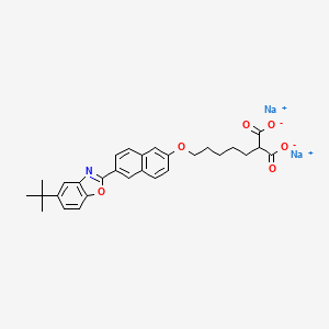 molecular formula C29H29NNa2O6 B610859 SK-216 