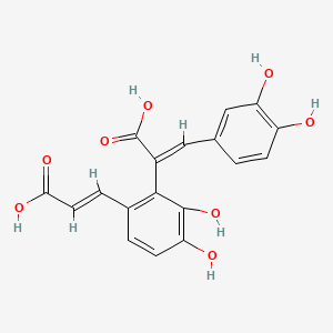 molecular formula C18H14O8 B610889 Smnd-309 CAS No. 1065559-56-9