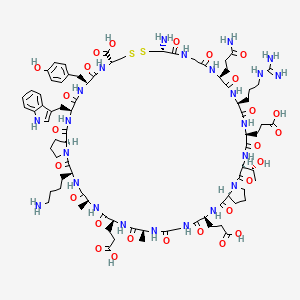 molecular formula C82H119N23O27S2 B610915 Solnatide CAS No. 259206-53-6
