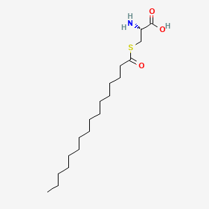 molecular formula C19H37NO3S B610931 s-Palmitoyl cysteine CAS No. 114507-35-6