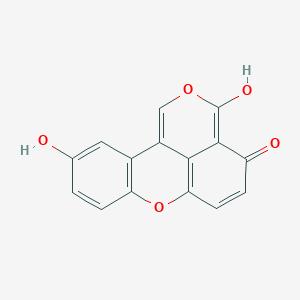 molecular formula C15H8O5 B610932 sparstolonin B 