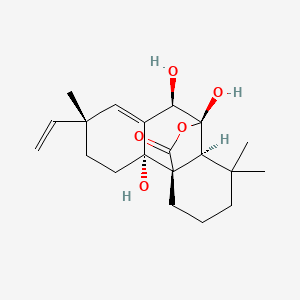 molecular formula C20H28O5 B610944 Sphaeropsidin B CAS No. 39022-38-3