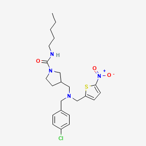 molecular formula C23H31ClN4O3S B610983 SR9011 CAS No. 1379686-29-9