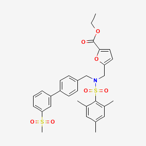 molecular formula C31H33NO7S2 B610984 SR9238 
