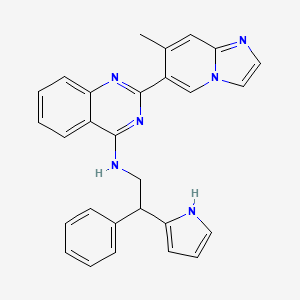 Pyrrol-2-yl)ethyl)quinazolin-4-amine
