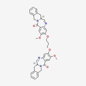 (6AS,6a'S)-3,3'-(propane-1,3-diylbis(oxy))bis(2-methoxy-7,12-dihydrobenzo[5,6][1,4]diazepino[1,2-b]isoquinolin-14(6aH)-one)