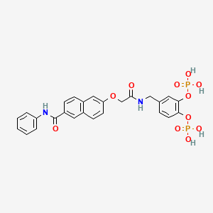 molecular formula C26H24N2O11P2 B611026 Stafib-1 