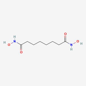 molecular formula C8H16N2O4 B611044 Suberoyl bis-hydroxamic acid 