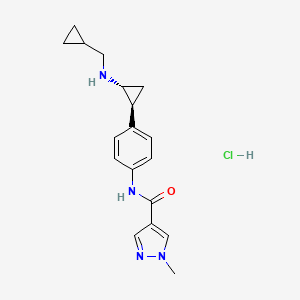 molecular formula C18H23ClN4O B611105 T-3775440 hydrochloride 