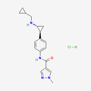 molecular formula C18H23ClN4O B611105 T-3775440 hydrochloride CAS No. 1422535-52-1