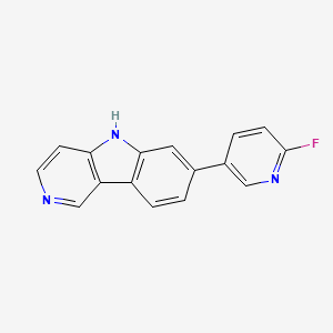 molecular formula C16H10FN3 B611109 T807 CAS No. 1415379-56-4