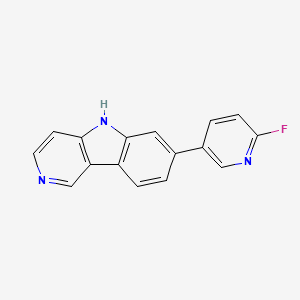 7-(6-Fluoropyridin-3-yl)-5h-pyrido[4,3-b]indole