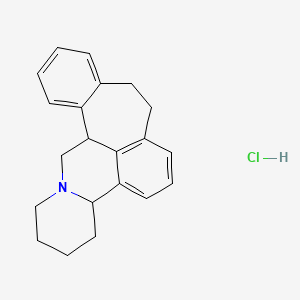 3-Azapentacyclo[11.8.1.03,8.09,22.016,21]docosa-9,11,13(22),16,18,20-hexaene;hydrochloride