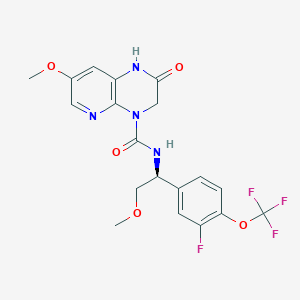 molecular formula C19H18F4N4O5 B611127 Tak-915 CAS No. 1476727-50-0
