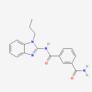 molecular formula C18H18N4O2 B611130 Takinib CAS No. 1111556-37-6