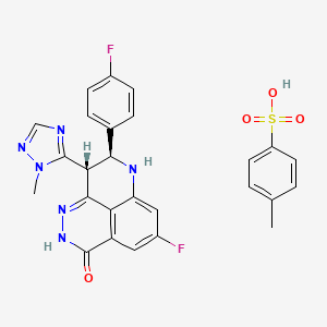 molecular formula C26H22F2N6O4S B611133 Talazoparib tosylate CAS No. 1373431-65-2
