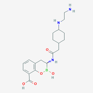 molecular formula C19H28BN3O5 B611149 Taniborbactam CAS No. 1613267-49-4